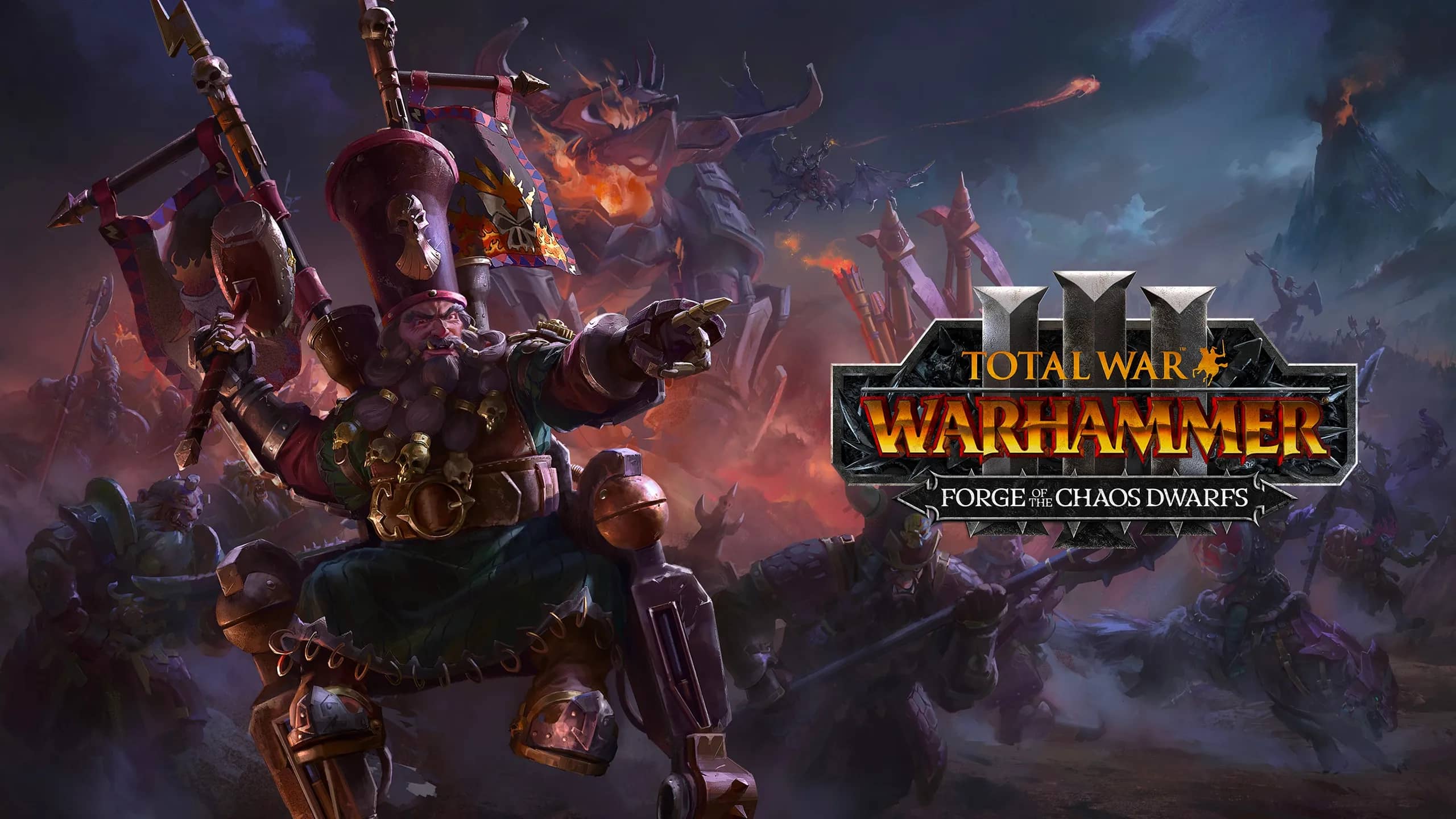 Total War: Warhammer III - Forge of the Chaos Dwarfs